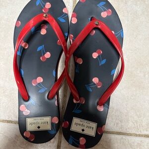 Kate Spade Red Cherry Sandals